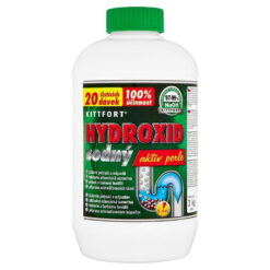 Hydroxid sodný - 1 kg, prípravok na odmastenie a čistenie odpadov a potrubí