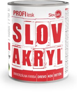 Farba SLOVAKRYL PROFI LESK www.pulzar.sk Farby Laky