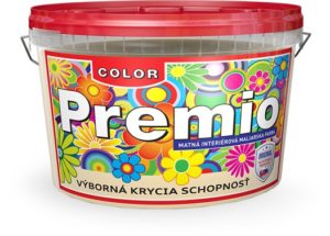 Interiérové maliarske farby PREMIO COLOR www.pulzar.sk Farby Laky