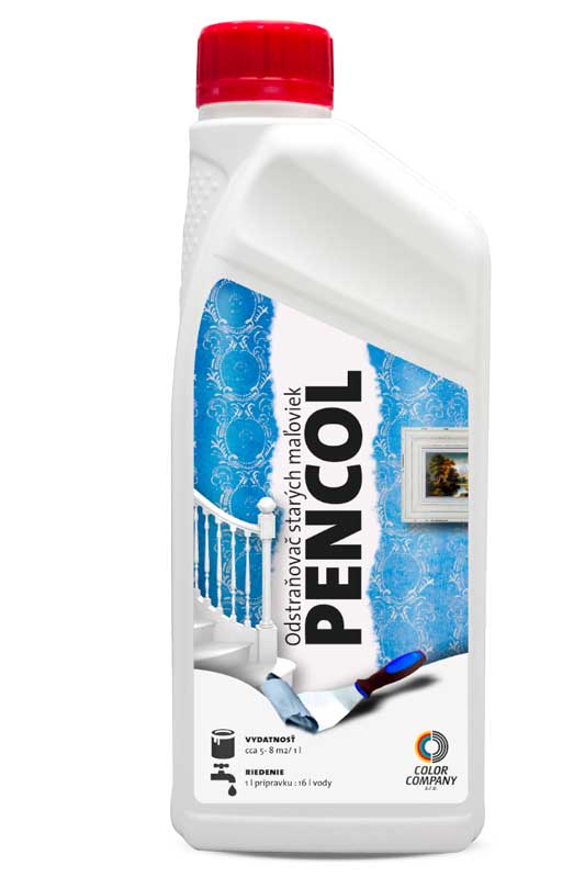Pencol – odstraňovač starých maľoviek Color Company www.pulzar.sk