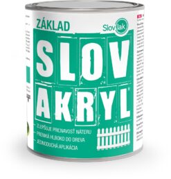 Základná farba na drevo SLOVAKRYL PROFI ZÁKLAD www.pulzar.sk Farby Laky
