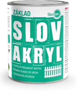 Základná farba na drevo SLOVAKRYL PROFI ZÁKLAD www.pulzar.sk Farby Laky
