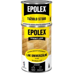 Epolex lak na drevo s 1300 lesk + tvrdidlo, 840 g