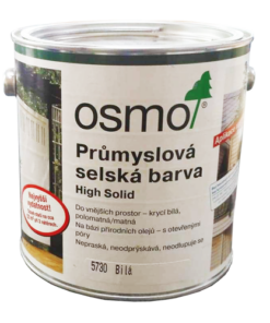 Osmo - Priemyselná Vidiecka Farba (Aplikácia Striekaním) 5731 Biela krycia - matná www.pulzar.sk