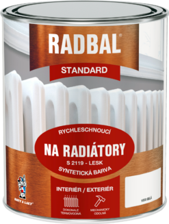 Radbal standard s 2119 biela  Farba na radiátory www.Pulzar.sk