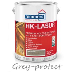 Ochranná lazúra na drevo pre exteriér Remmers HK Lasur Grey Protect Granitgrau FT 20923 www.Pulzar.sk Farby Laky Poprad