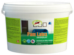 PAM Latex univerzálny Čierna,0,8kg www.pulzar.sk Farby Laky Poprad