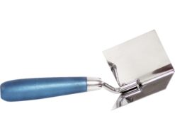 Rohové hladítko - list z nerezové oceli, drevené držadlo80 x 60 x 60 mmwww.pulzar.sk