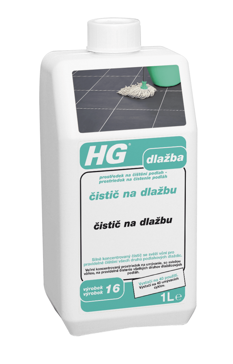 HG Čistič na dlažbu - prostriedok na čistenie podláh 1l
