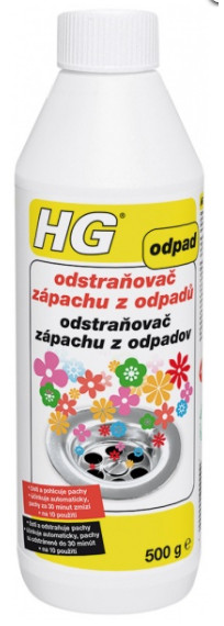 HG Odstraňovač zápachu z odpadov 0,5l