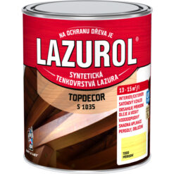 Lazurol Topdecor S 1035, tenkovrstvá syntetická lazúra na drevo