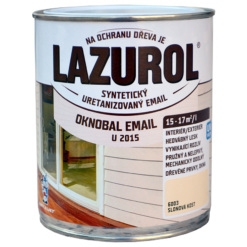 LAZUROL OKNOBAL Email U2015 0,6l, syntetická uretanizovaná farba na drevo www.Pulzar.sk Farby Laky