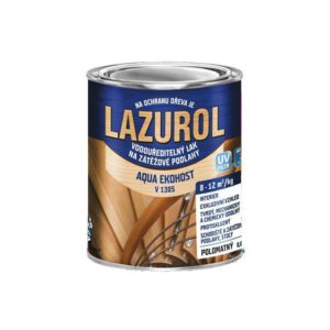 Lazurol AQUA EKOHOST 5kg, bezfarebný polyuretánový vodouriediteľný podlahový lak www.Pulzar.sk Farby Laky