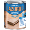 Lazurol AQUA P UREX V1301 0,6kg, bezfarebný vodou riediteľný akryluretánový lak na drevo www.Pulzar.sk Farby Laky