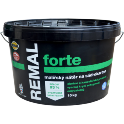 REMAL Forte 15kg, interiérová omývateľná biela farba www.Pulzar.sk Farby Laky