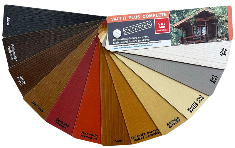 Tikkurila VALTTI PLUS COMPLETE Tenkovrstvá lazúra – Obrázok 2
