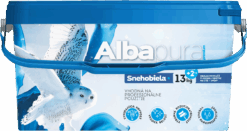 CHEMOLAK Albapura snehobiela maliarska farba Biela,20kg www.pulzar.sk Farby Laky