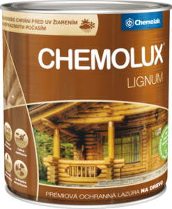 CHEMOLAK Chemolux Lignum Wenge,2,5L www.pulzar.sk Farby Laky