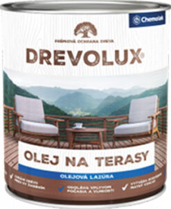 CHEMOLAK DREVOLUX Olej na terasy  Platan,2.5L www.pulzar.sk Farby Laky