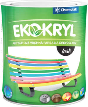 CHEMOLAK Ekokryl lesk V-2062 0840,0,6L www.pulzar.sk Farby Laky