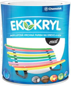 CHEMOLAK Ekokryl matný V-2045 0748,0,6L www.pulzar.sk Farby Laky