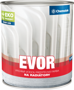 CHEMOLAK Evor V 2077 na radiátory 1000,0,8kg www.pulzar.sk Farby Laky