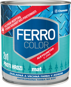 CHEMOLAK Ferro Color Mat U 2066 5765,2,5L www.pulzar.sk Farby Laky