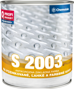 CHEMOLAK S-2003 Na ľahké kovy 0606,9L www.pulzar.sk Farby Laky