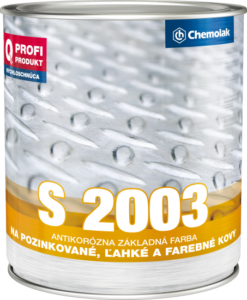 CHEMOLAK S-2003 Na ľahké kovy 0606,9L www.pulzar.sk Farby Laky