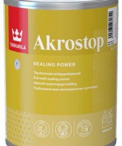 Tikkurila AKROSTOP blokátor fľakov   Biela matná,1L www.pulzar.sk Farby Laky