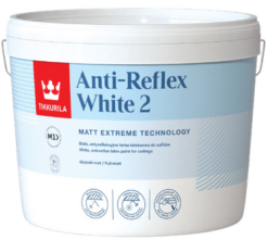 Tikkurila ANTI-REFLEX WHITE farba na stropy Biela,10L www.pulzar.sk Farby Laky