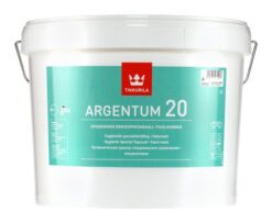 Tikkurila ARGENTUM 20  hygienický vrchný náter Biela polomatná,9L www.pulzar.sk Farby Laky