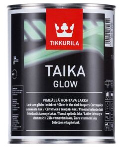 Tikkurila TAIKA GLOW svietiaci lak Matná,0.33L www.pulzar.sk Farby Laky